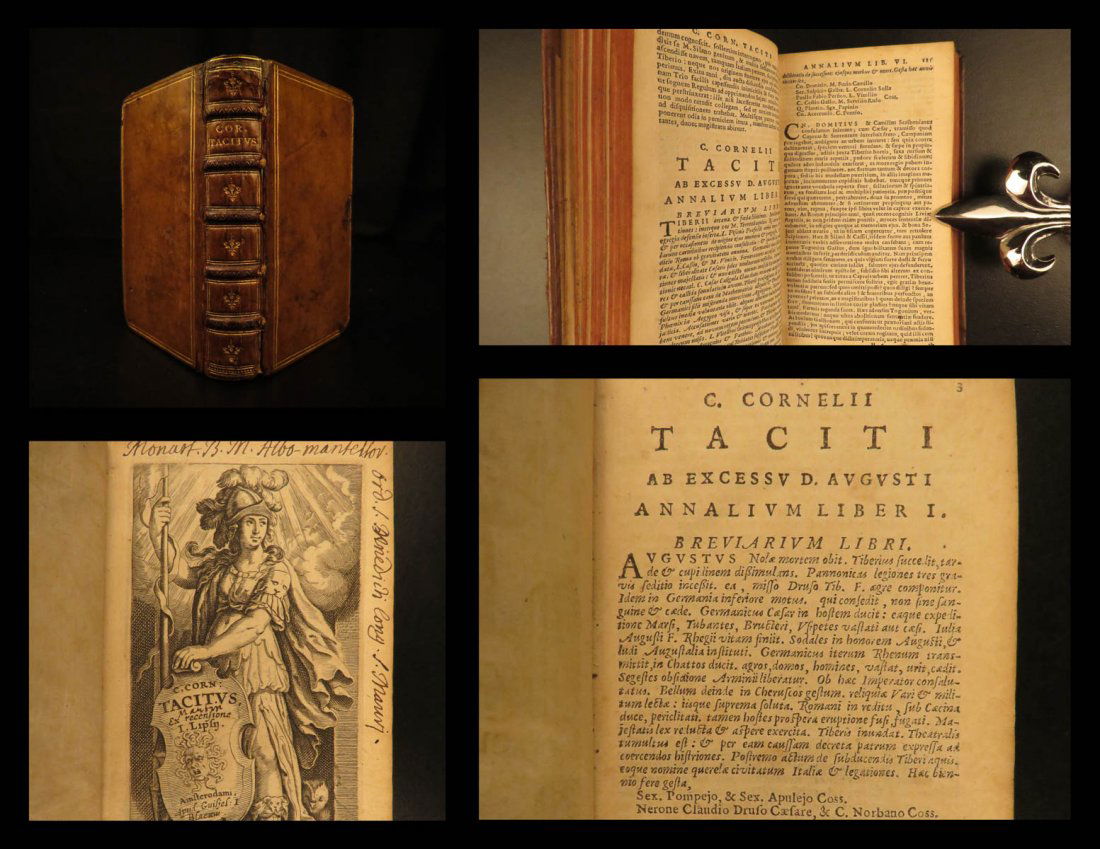1631 Tacitus Annals Histories Roman Empire Nero ROME (1 of 10)