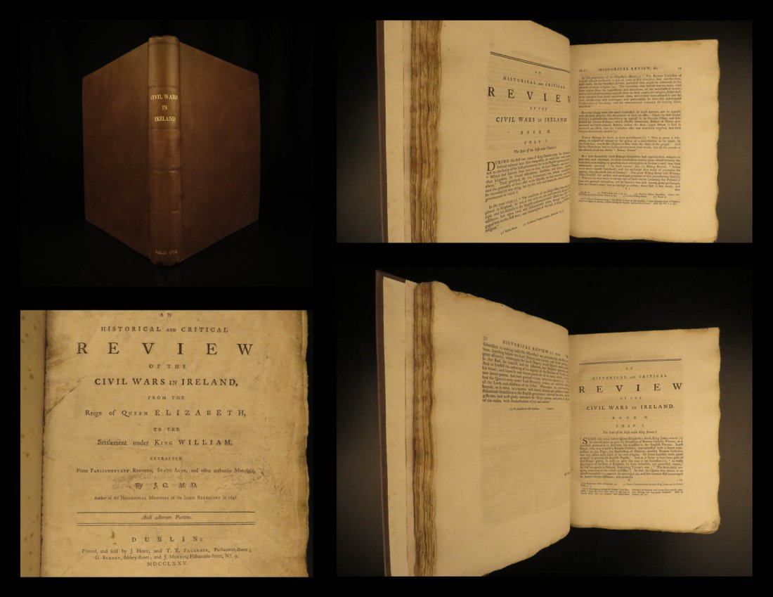 1775 1ed IRELAND Civil Wars Norman Invasion Henry II (1 of 10)