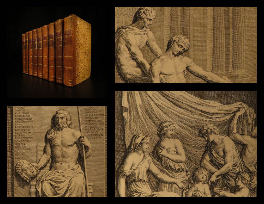 1785 Greek Theater Greco-Roman Aeschylus Sophocles (1 of 10)