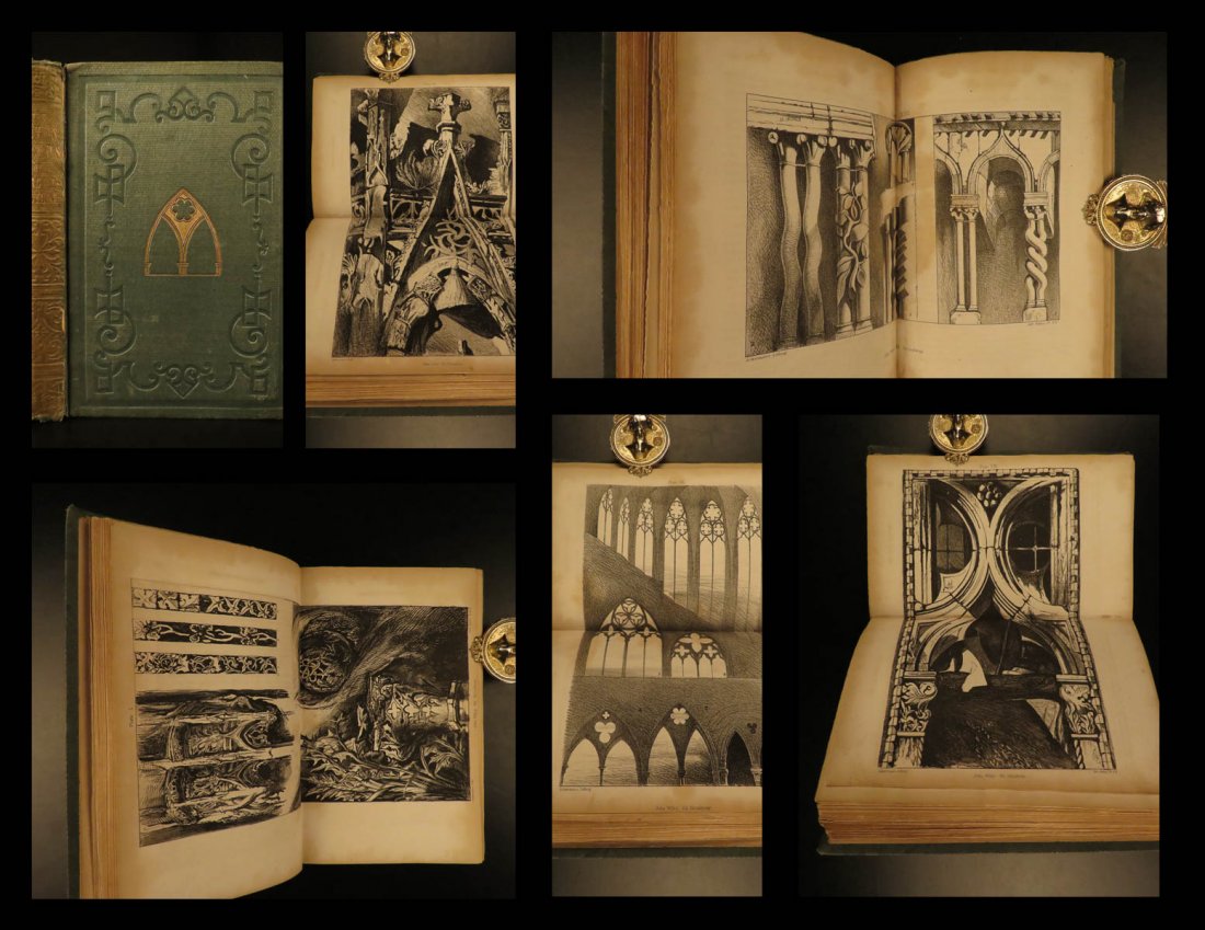 1849 1st US ed Seven Lamps of Architecture John Ruskin (1 of 10)