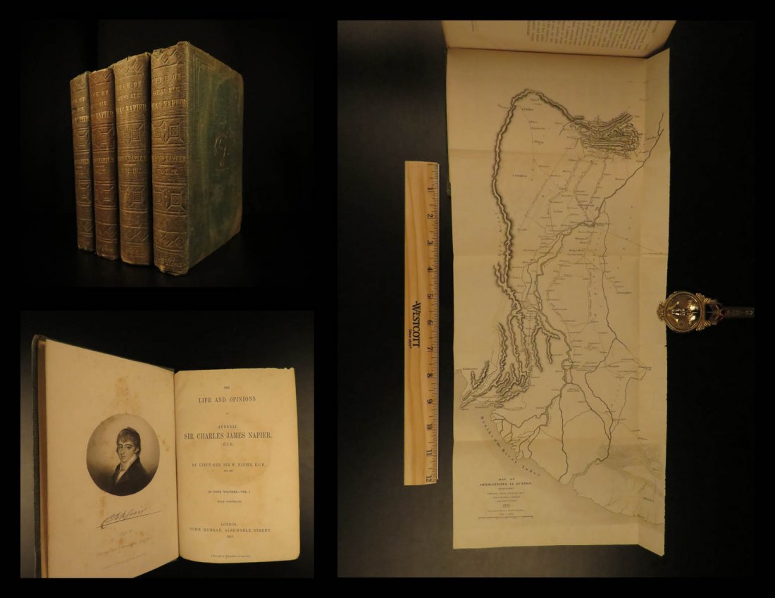 1857 Life of Charles Napier British INDIA Sindh (1 of 10)