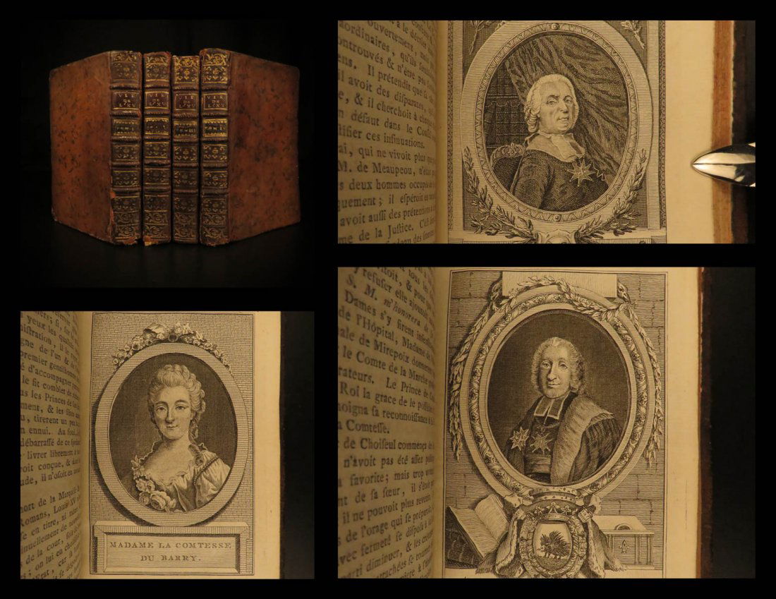 1781 1st ed Life of Louis XV of France Seven Years War (1 of 10)