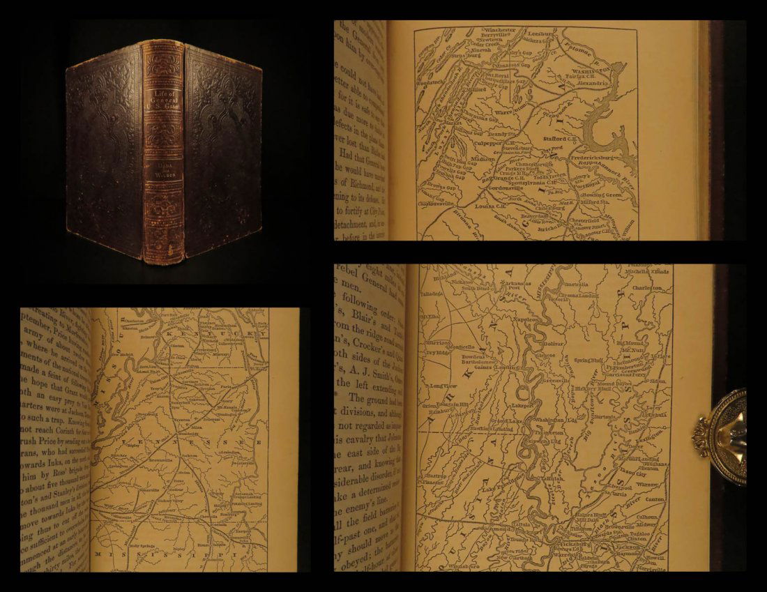 1868 1ed Life of Ulysses S Grant American Civil War (1 of 10)