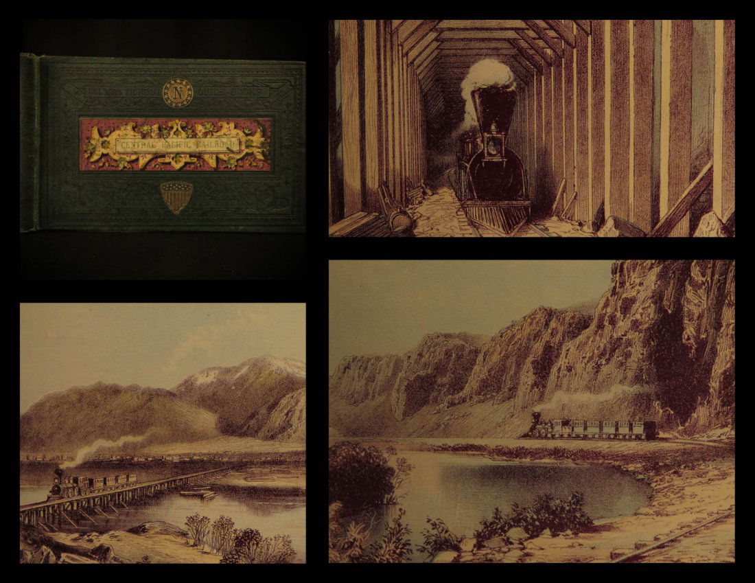 1870 Central Pacific RAILROAD Ogden Utah San Francisco (1 of 10)