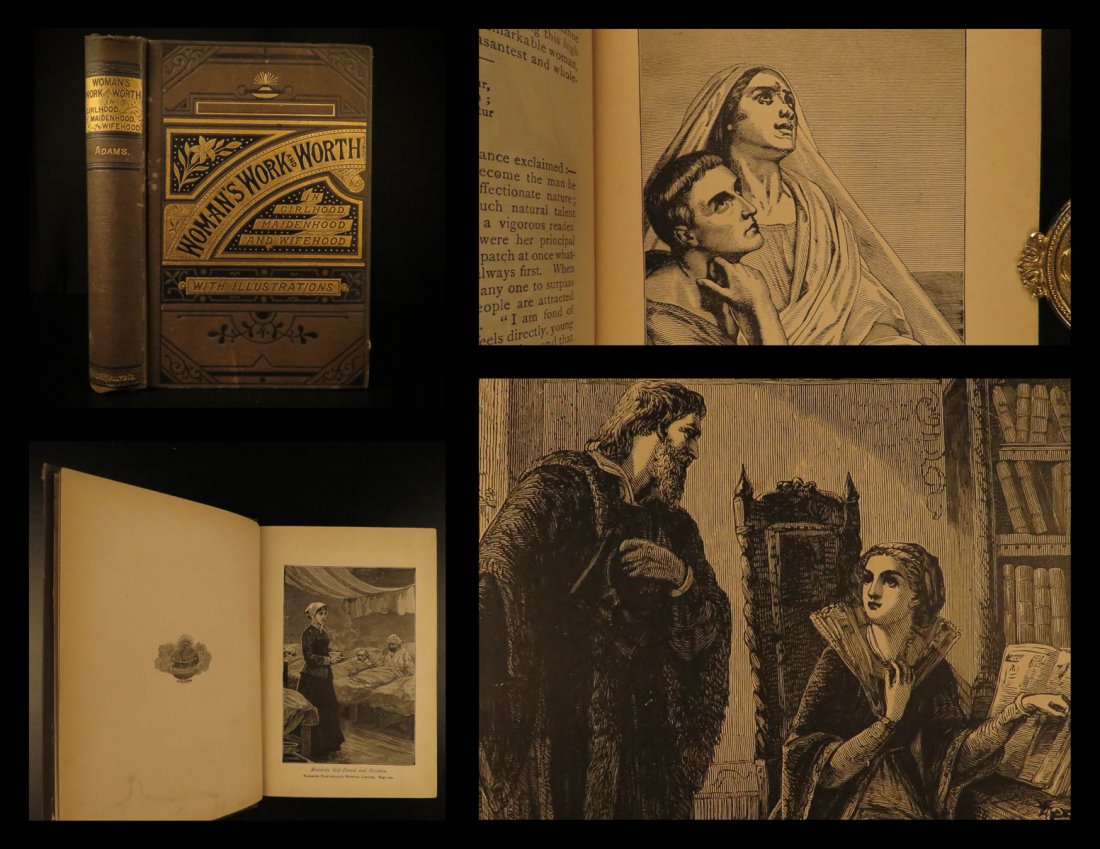 1884 Woman’s Work & Worth FEMINISM Marriage Florence (1 of 10)