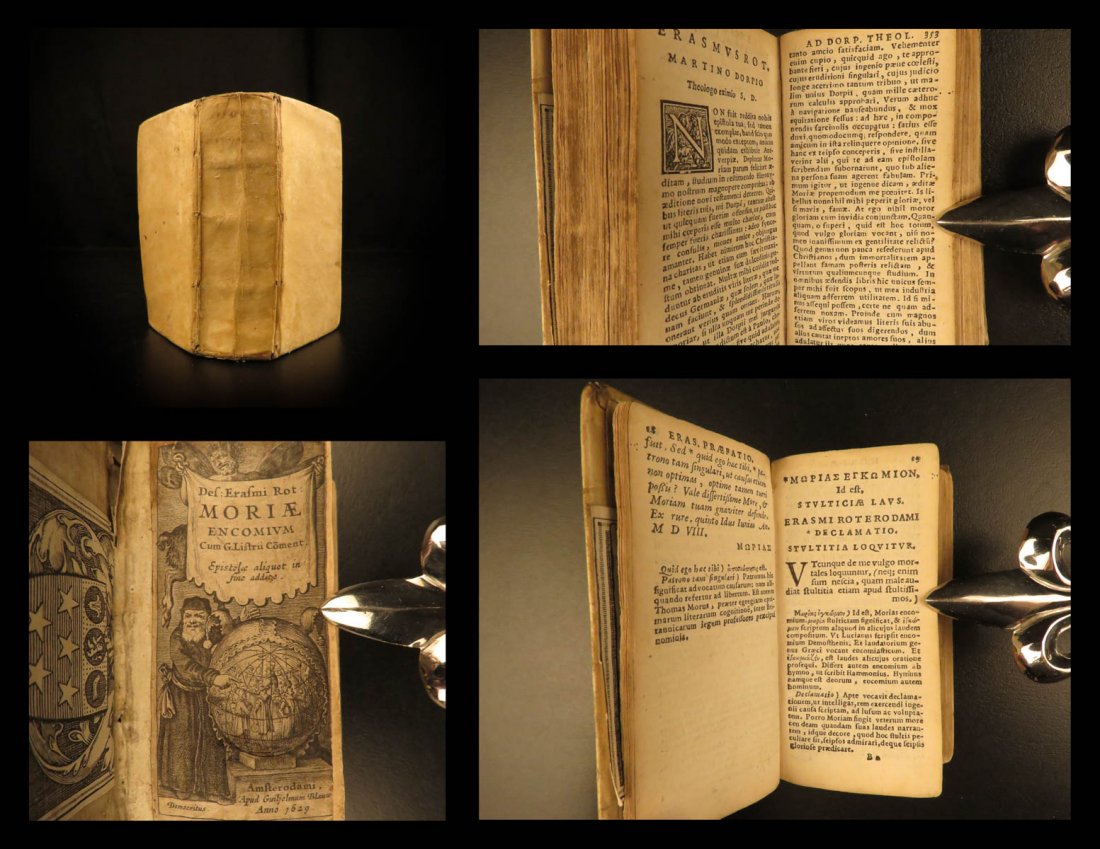 1629 In Praise of Folly Erasmus of Rotterdam Protestant (1 of 10)