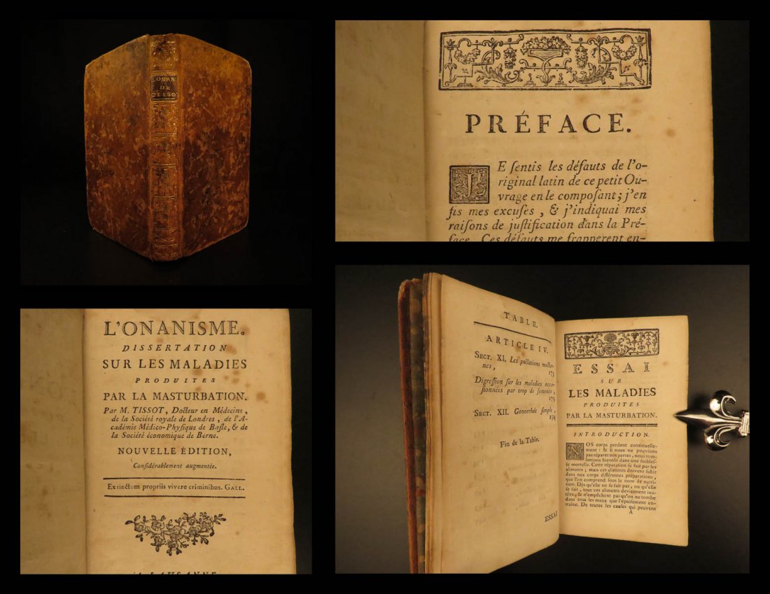 1788 Horrors of Masturbation Tissot Medicine Swiss (1 of 10)