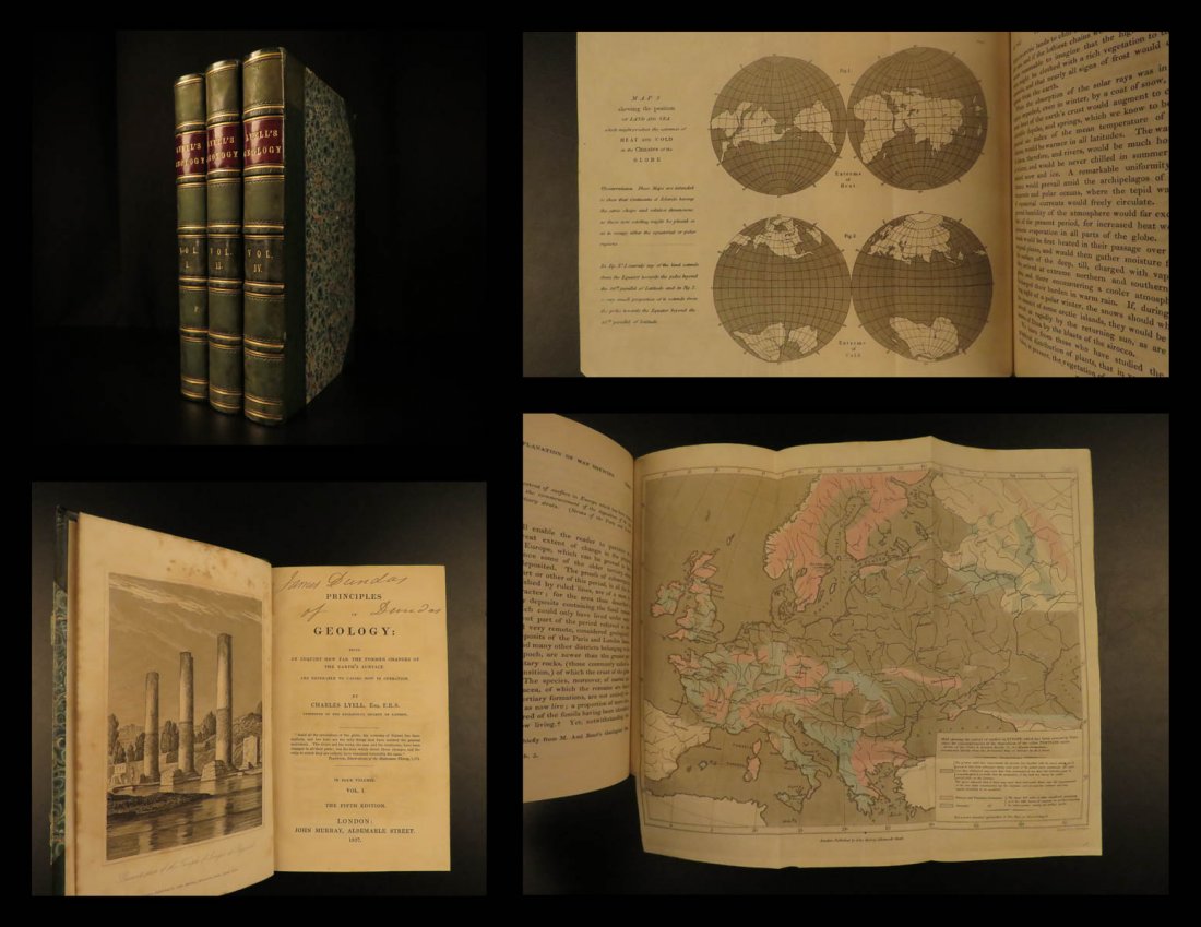 1837 GEOLOGY Charles Lyell Principles EVOLUTION Darwin (1 of 10)