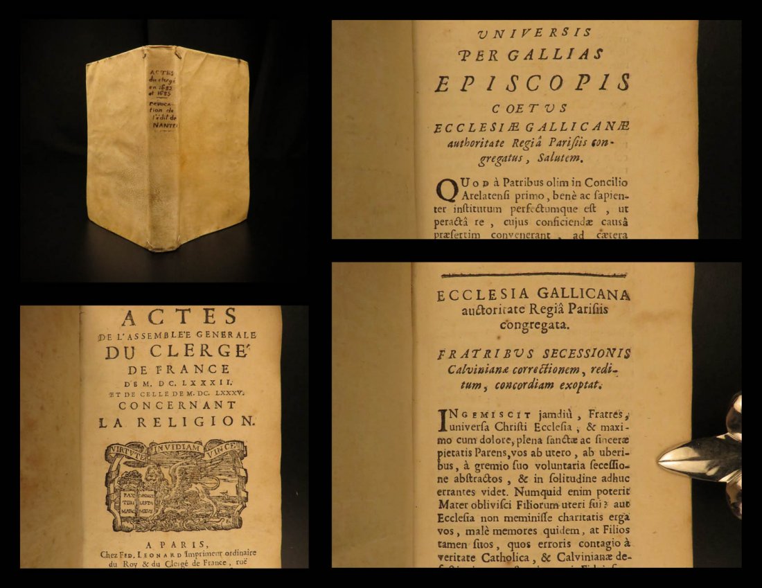 1686 Powers King of France Acts of General Assembly (1 of 10)