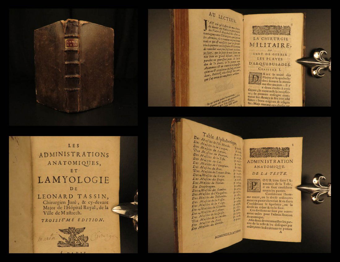 1688 RARE Surgery for Soldiers & War Anatomy Military (1 of 10)