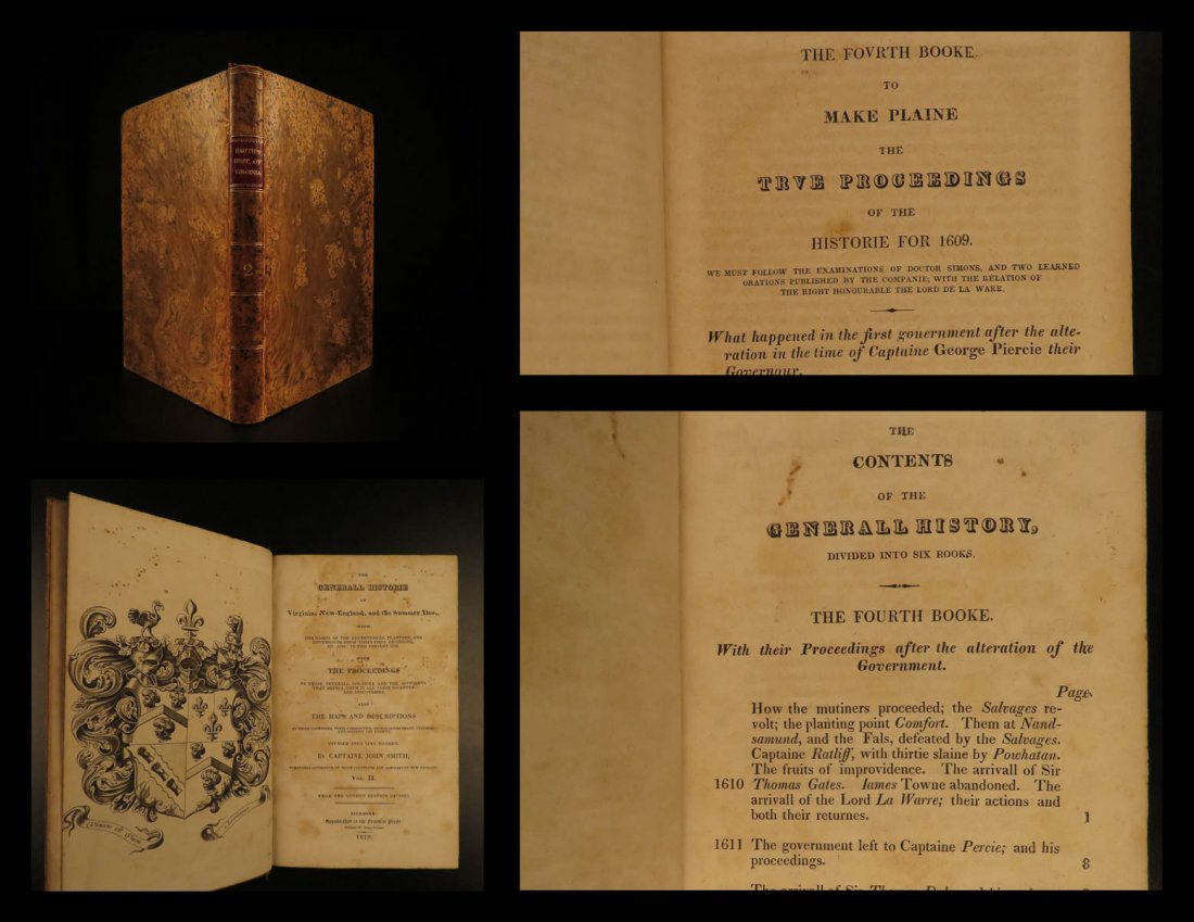 11819 VIRGINIA Captain John Smith Voyages History (1 of 10)