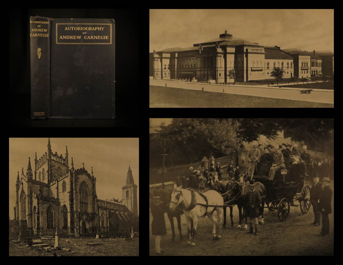 1920 1ed Andrew Carnegie Business Autobiography (1 of 10)