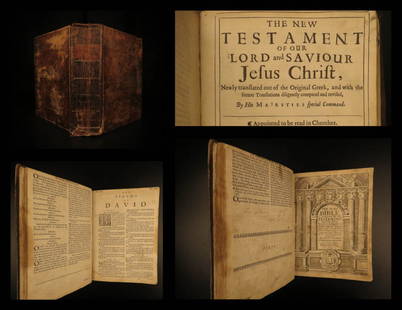 1675 Cambridge Holy BIBLE King James KJV English: 1675 Cambridge Holy BIBLE King James KJV English Apocrypha Psalms John Hayes An extremely rare and valuable 1675 Cambridge Holy Bible by John Hayes. This Bible includes the expected Old and New Testam