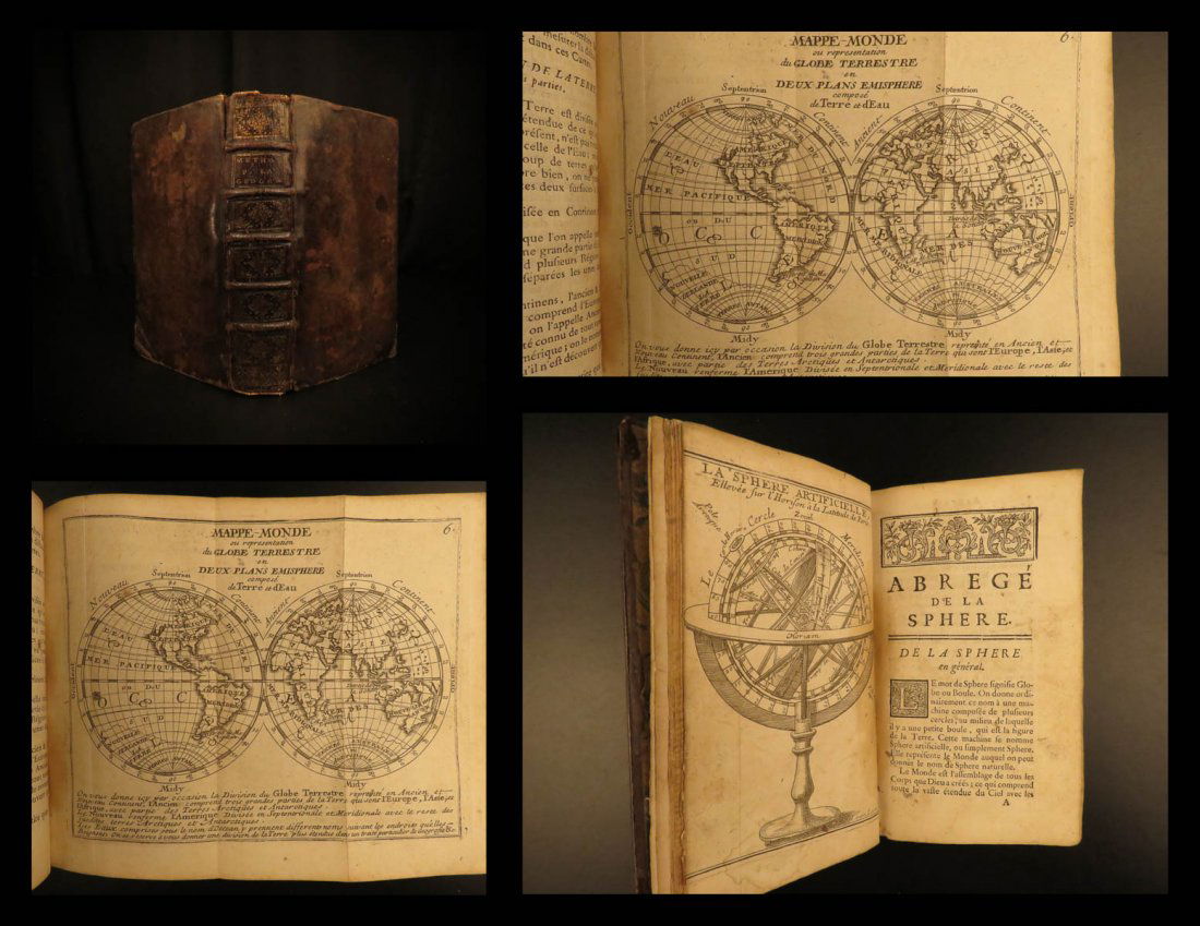 1734 ATLAS Vaugondy MAPS Geography Asia Africa Europe (1 of 10)