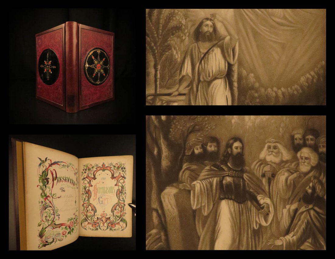 1856 The Freemason’s Gift Freemasonry Poetry & Essays (1 of 10)