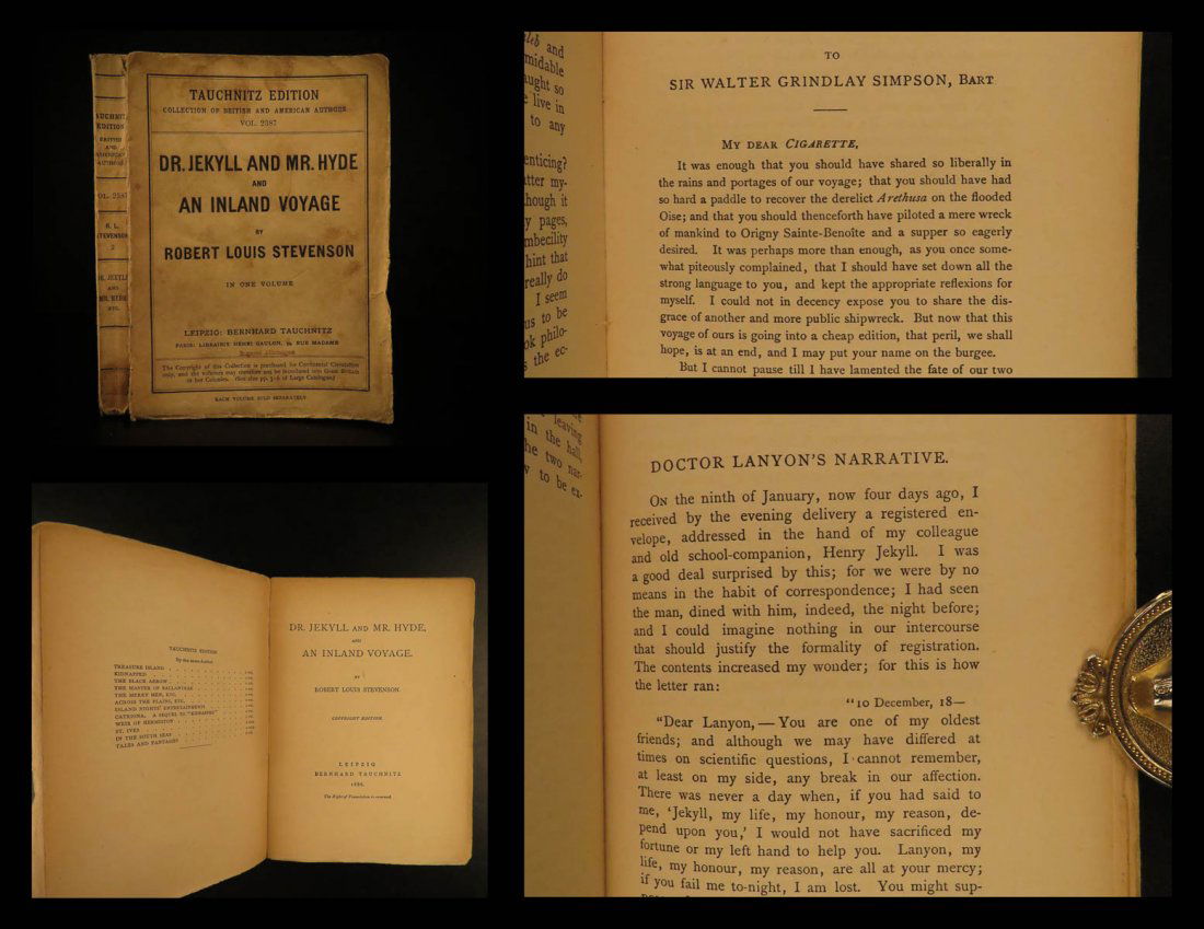 1886 1ed Jekyll & Hyde Strange Case Robert Lewis (1 of 10)