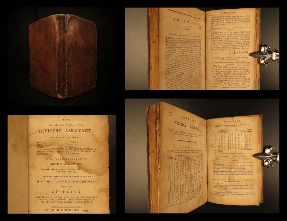 1798 American LAW Civil & Executive Officers (1 of 10)