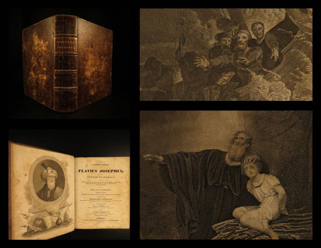 1831 Flavius JOSEPHUS Jewish War Judaism (1 of 9)