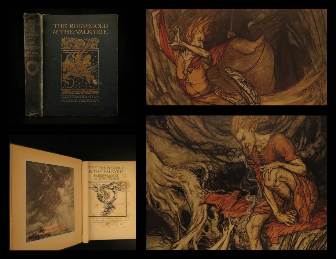 1910 1st ed Richard Wagner Rhinegold Valkyrie (1 of 10)
