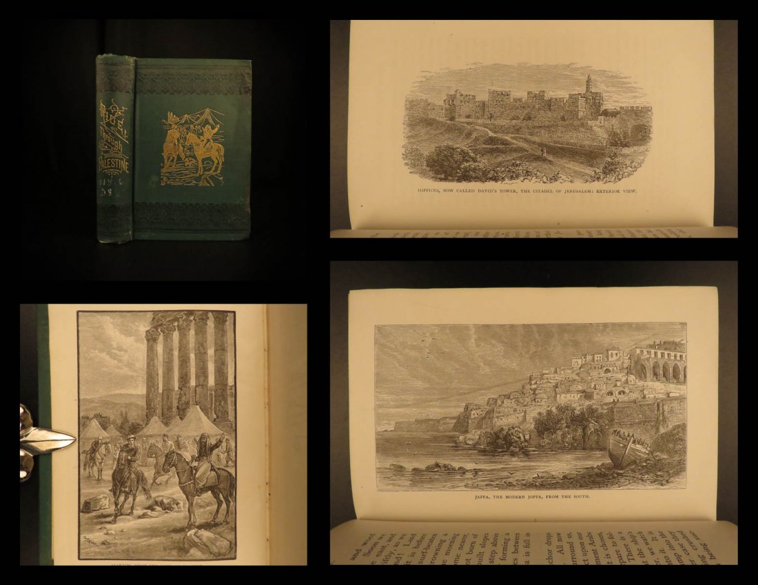 1881 Ride Through Palestine HOLY LAND Voyages Nazareth (1 of 10)