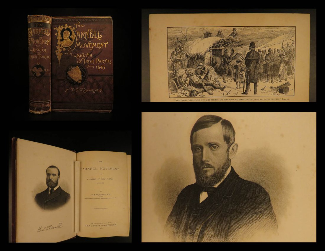 1886 1ed Parnell Movement IRISH Home Rule IRELAND (1 of 10)