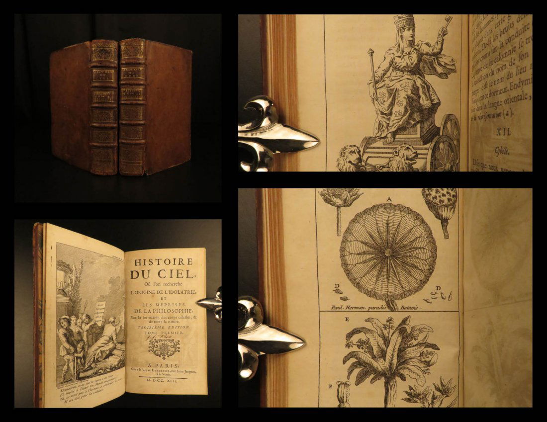 1740 Occult Astronomy Astrology Cosmogony Egyptian (1 of 10)