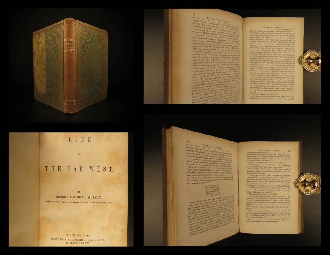 1849 1st Far West Life Ruxton Mexico Texas (1 of 10)