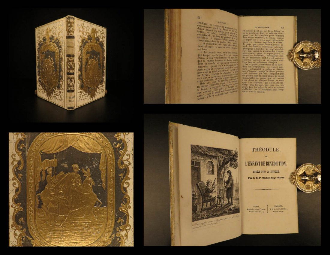 1850 Michel-Ange Marin Theodule of Benediction French: 1850 Michel-Ange Marin Theodule of Benediction French Morality Novel Monastics Michel-Ange Marin was an 18th-century French monk who was more known for his morality novels than this theological practi