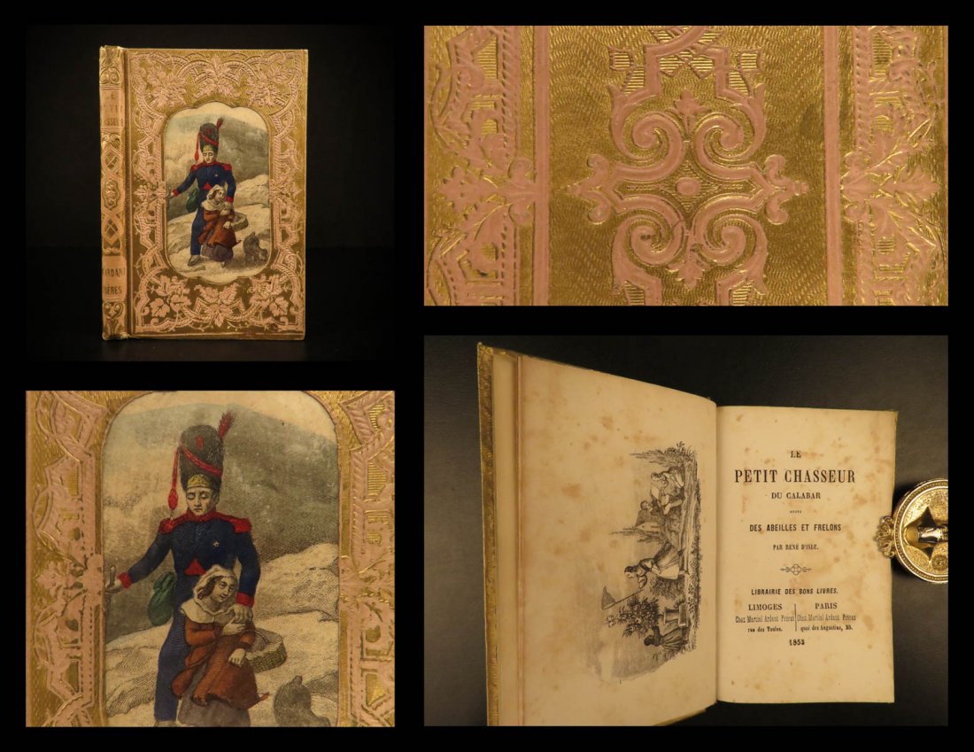 1852 Le Petit Chasseur du Calabar French Literature: 1852 Le Petit Chasseur du Calabar French Literature Rene d’Isle BINDING Rene d’Isle was a 19th-century French author, known for works such as ‘Histoire de Bayard’ and ‘Le Petit Chasseur du C