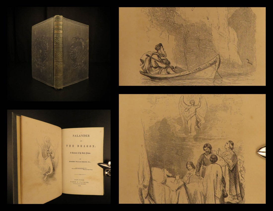 1852 Salander & the Dragon American Sci-Fi Novel (1 of 10)