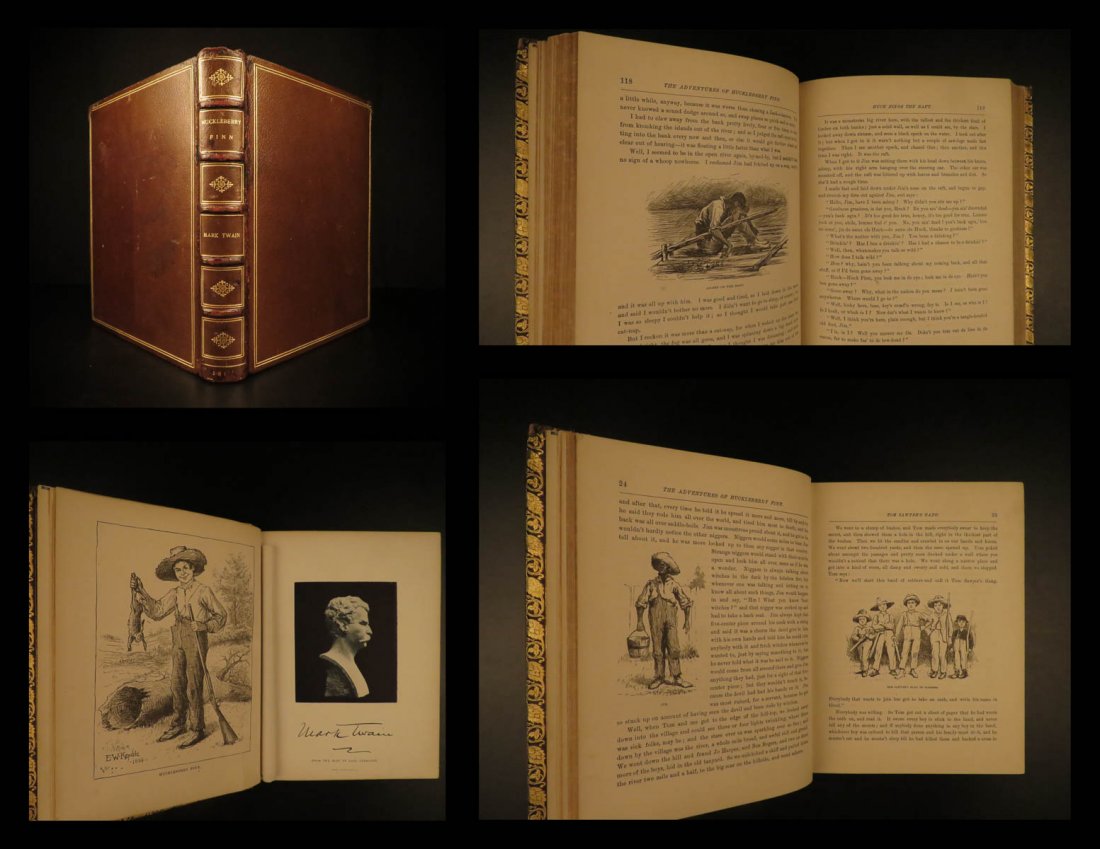 1885 1st edition Mark Twain (1 of 10)