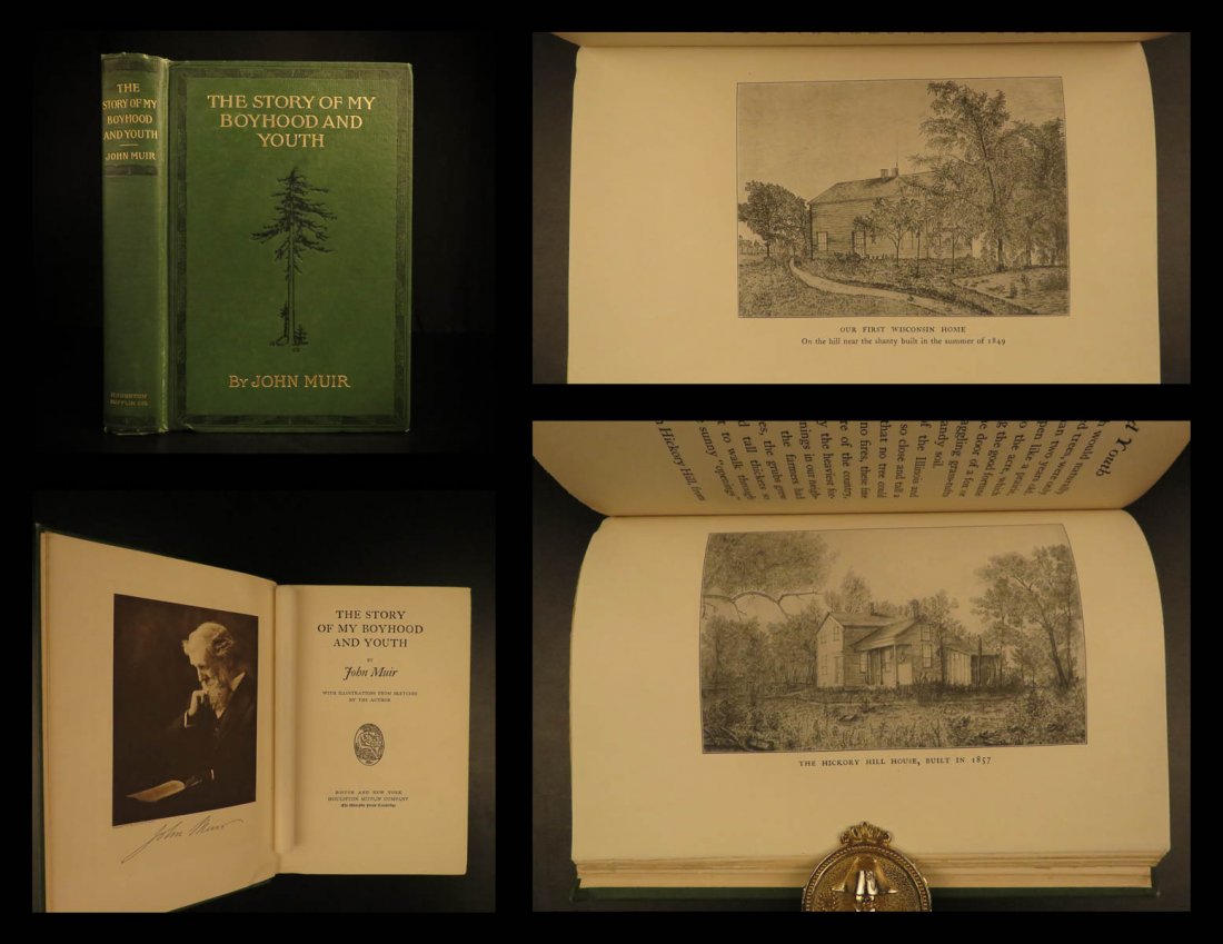 1913 1st/1st John Muir Story National Parks Yosemite: 1913 1st/1st John Muir Story National Parks Yosemite America Illustrated John Muir, also known as "John of the Mountains" and "Father of the National Parks”, was an influential Scottish-American nat