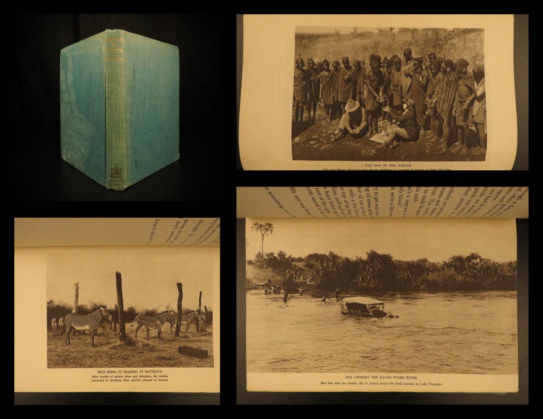 1941 Osa Johnson SIGNED TO MY VALENTINE AFRICA Safari (1 of 10)