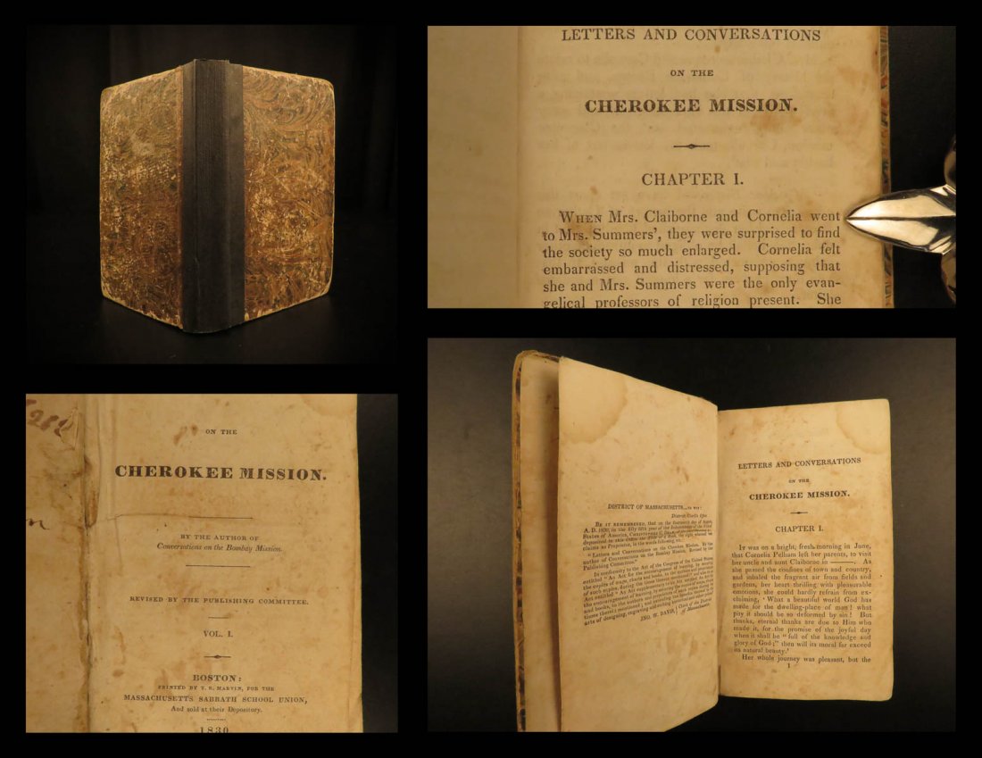 1830 Chickasaw Osage Chippewa Indians Missionary: 1830 Chickasaw Osage Chippewa Indians Missionary Letters Eliot Edwards Brainerd Sarah Tuttle’s “Letters and Conversations on the Cherokee Mission” is a recounting of the first established missio