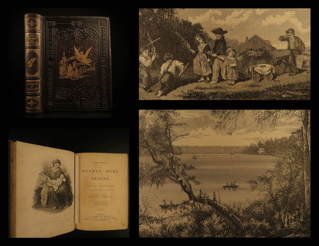 1878 EXQUISITE Literature & Poetry Byron Milton Dickens (1 of 10)
