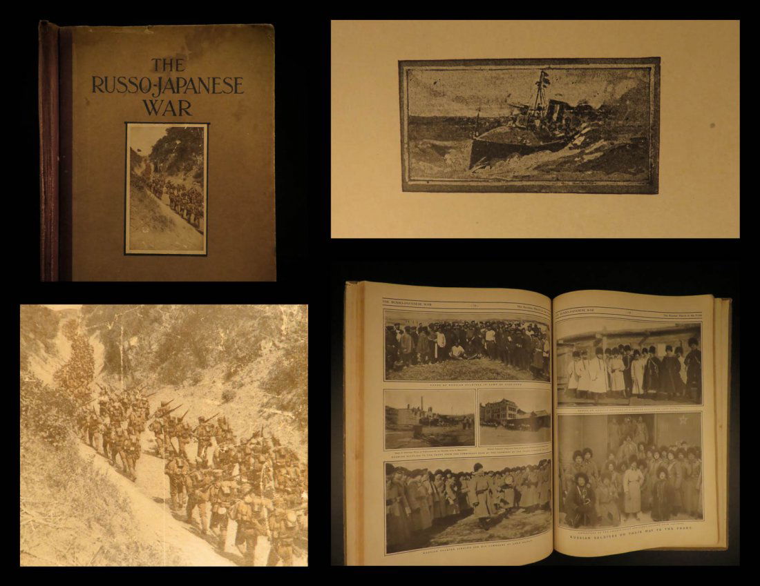 1905 1st ed The Russo-Japanese WAR Asia Manchuria Korea (1 of 10)