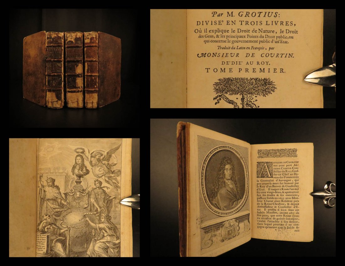 1688 LAW Hugo Grotius de Jure Belli Dutch (1 of 10)