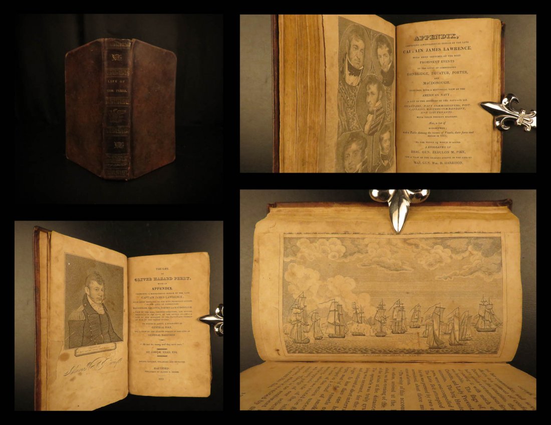 1821 NAVY Commodore Perry Naval Battles War of 1812 (1 of 10)