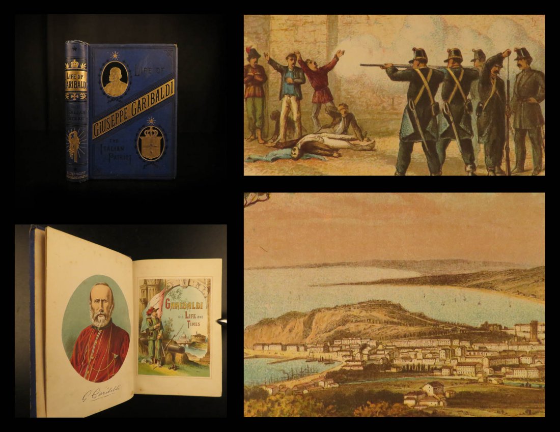 1861 Life of Garibaldi Italian General Rome Italy (1 of 10)