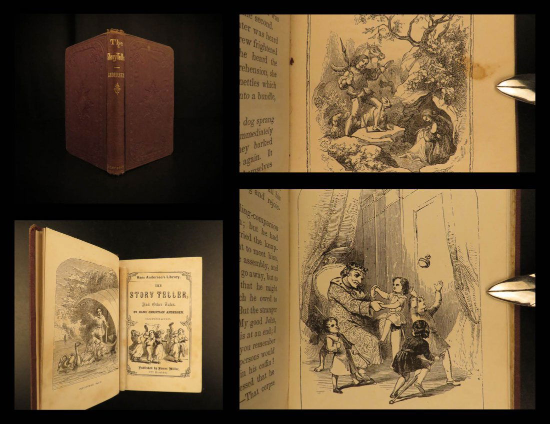 1880 Storyteller Hans Christian Andersen Fairy Tales (1 of 10)
