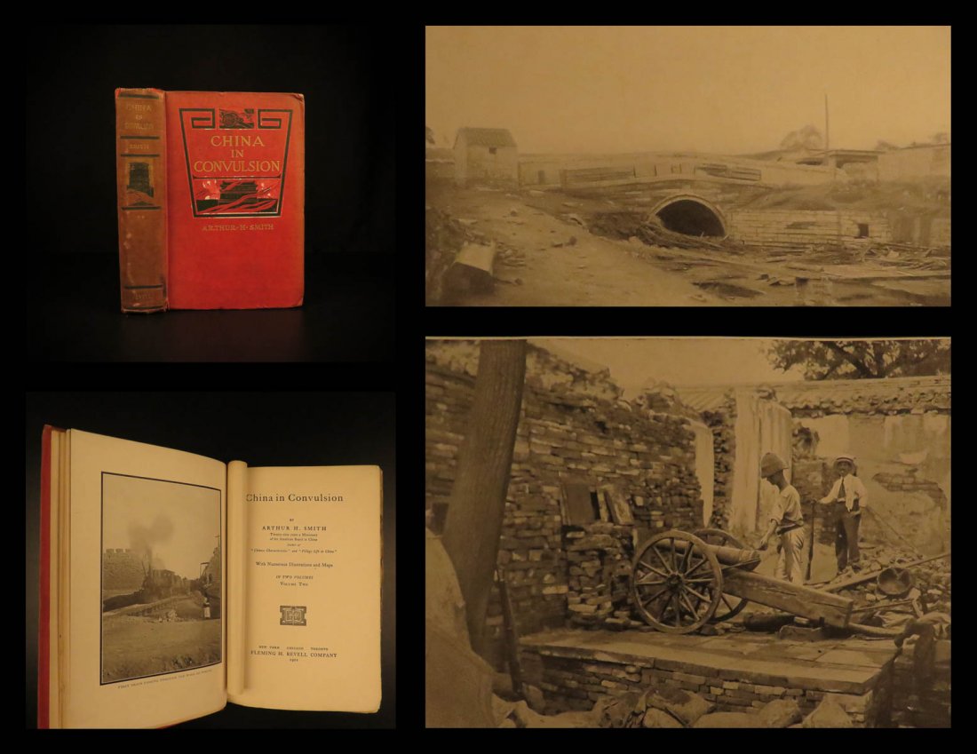 1901 1st ed CHINA in Convulsion Chinese Missionaries: 1901 1st ed CHINA in Convulsion Chinese Missionaries anti-Christian Qing MAPS Arthur Smith’s ‘China in Convulsion’ is an early 20th-century account of the Boxer Rebellion, the anti-Christian upr