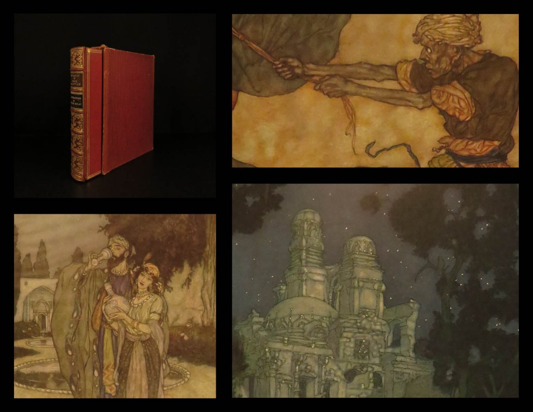 1909 EXQUISITE Rubaiyat Omar Khayyam Persia Mysticism (1 of 10)