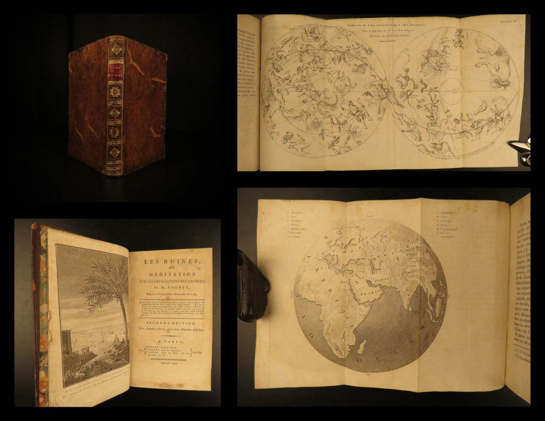 1792 Thomas Jefferson Favorite The Ruins Volney: 1792 Thomas Jefferson Favorite The Ruins Volney Natural & Political Philosophy “Solitary ruins, sacred tombs, ye mouldering and silent walls, all hail!” – Volney, The Ruins, ‘Invocation’ Con