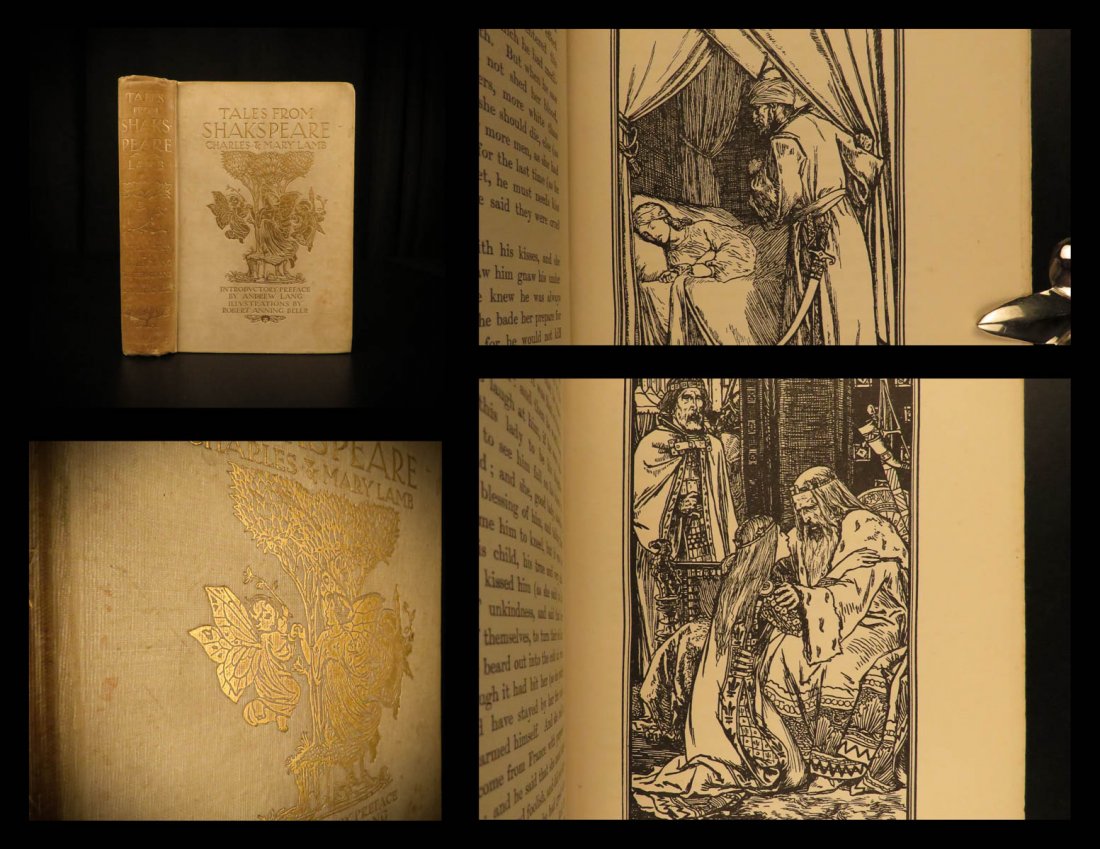 1900 Shakespeare Plays Lamb Romeo Juliet Othello Hamlet (1 of 10)