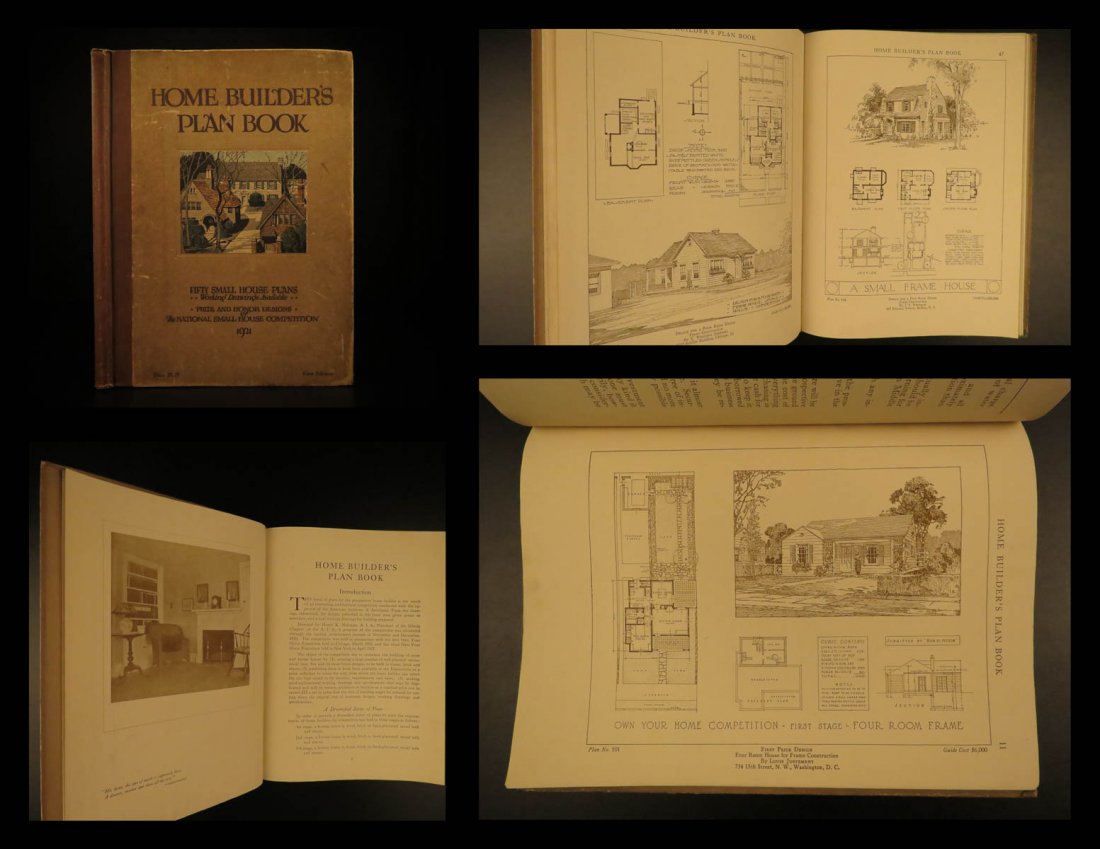 1921 American Architecture House Designs Illustrated (1 of 10)