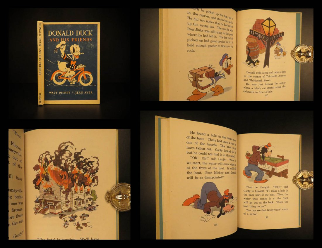 1939 1ed DISNEY Donald Duck & Friends Mickey Mouse (1 of 10)