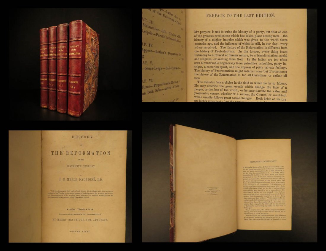 1845 Protestant Reformation d’Aubigne Martin Luther (1 of 10)