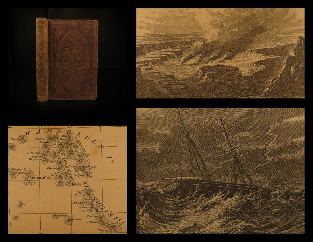 1860 1ed Hawaii Pacific Voyages Morning Star Ship (1 of 10)