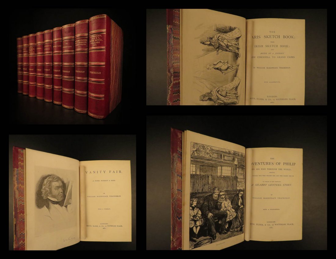 1881 William Makepeace Thackeray Works Virginians (1 of 10)