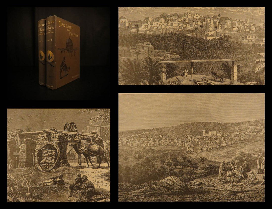 1882 Holy Land BIBLE Illustrations Bethlehem Palestine (1 of 10)